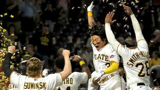 Powered by Bae's walk-off homer, Pirates give reminder that 'we're getting better' taken at PNC Park (Pirates)